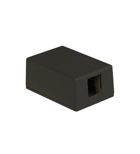 ICC SURFACE1BK Surface Mount Box 1 Port Black