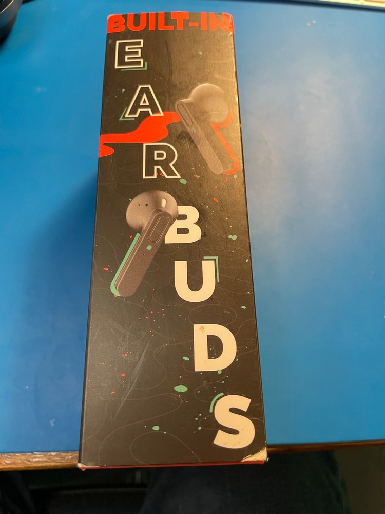 Clip Buddies Bluetooth Ear Buds & Speaker, Open Box - Mint. Tested working