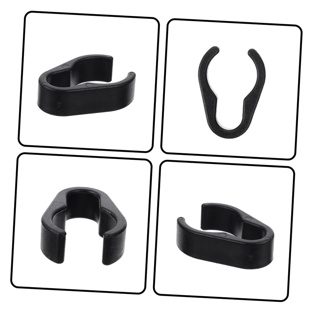 10Pcs Microphone Cable Clip, Microphone Bracket Cable Clip, Plastic Wire s, P...