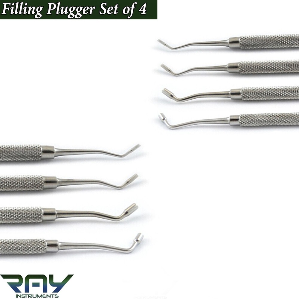 Dental Amalgam Plugger Restorative Condenser Composite Filling Instruments
