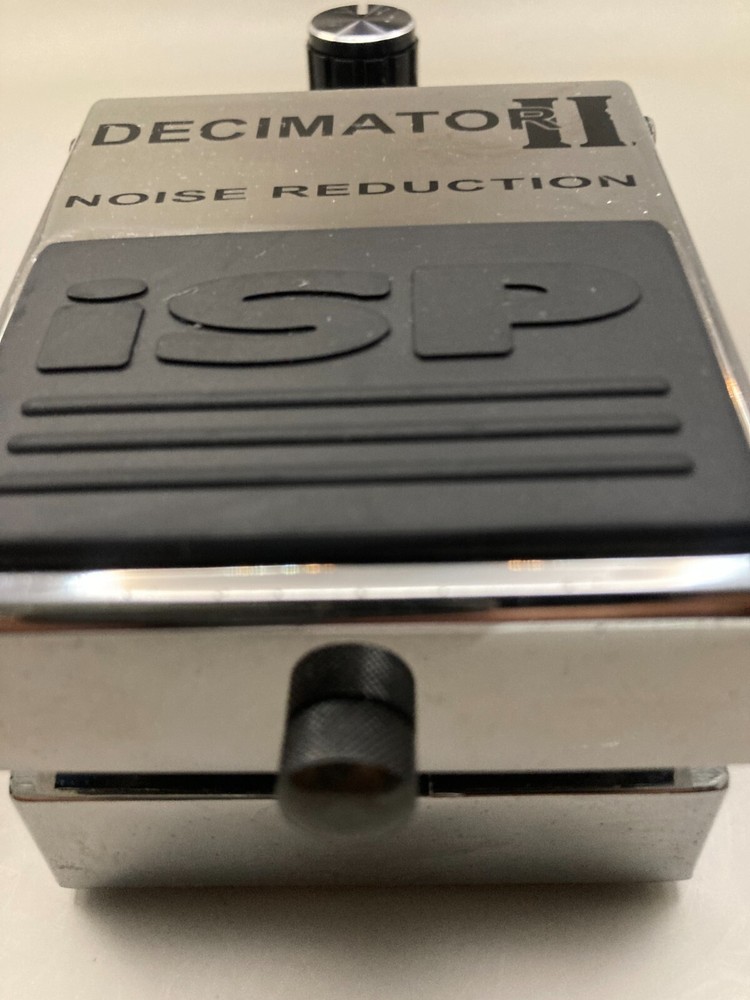 ISP Technologies Decimator II Noise Reduction Guitar Pedal Tested Work