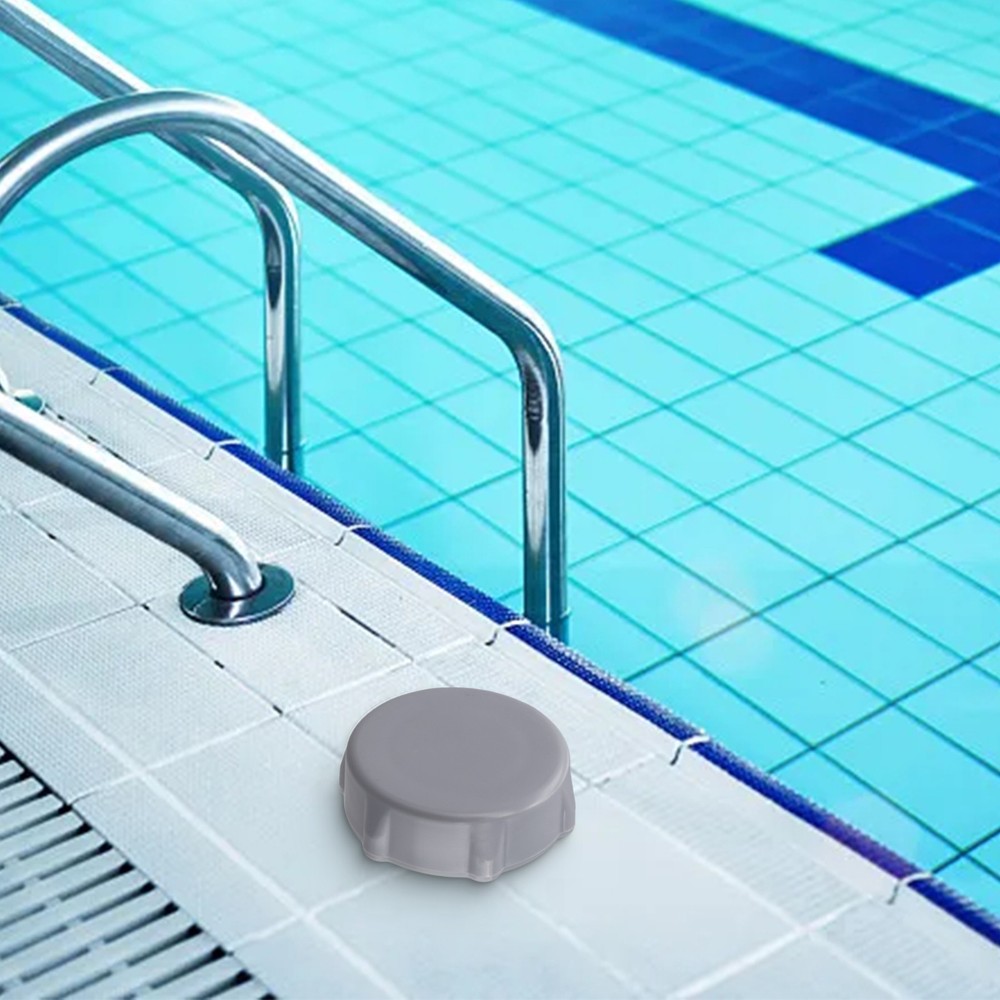 Premium Grey Drain Valve Cap Grey Color Suitable for Multiple Pool Models