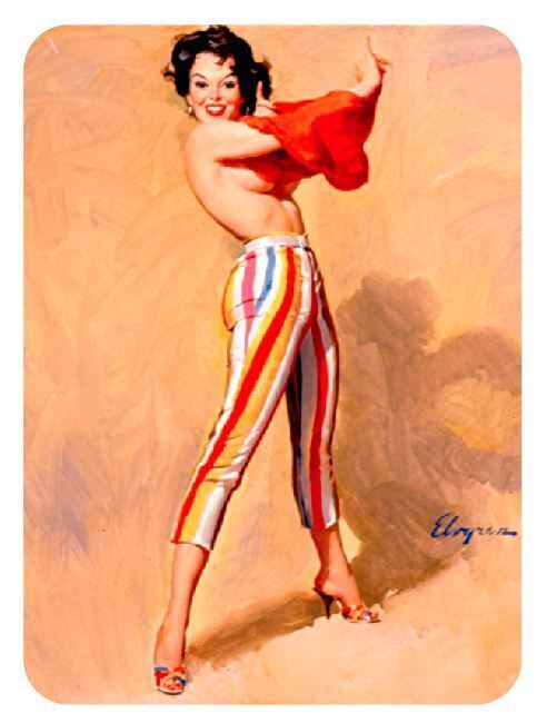 Pinup Girl Sticker Decal