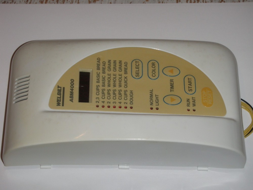 Electronic Control Panel for Welbilt Bread Machine Model ABM4000 only
