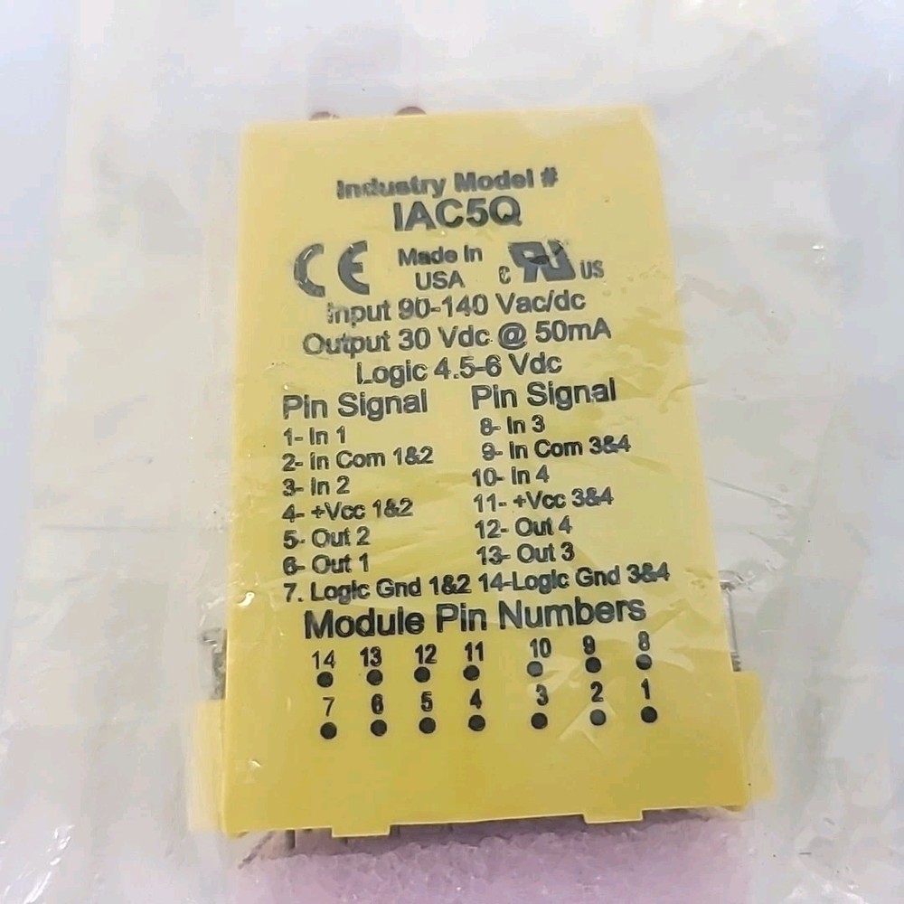 Western Reserve Controls 1781-IA5Q Relay Module IAC5Q Input Module