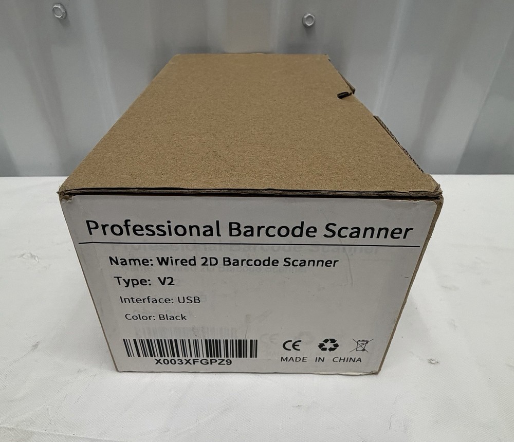Aecyidk Wired 2D Barcode Scanner V2 USBHandheld Reader | Ships from USA