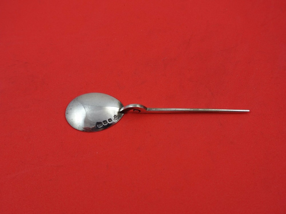 Pattern Unknown by C J Vander Sterling Silver Cockle / Snail Spoon 4 1/4"