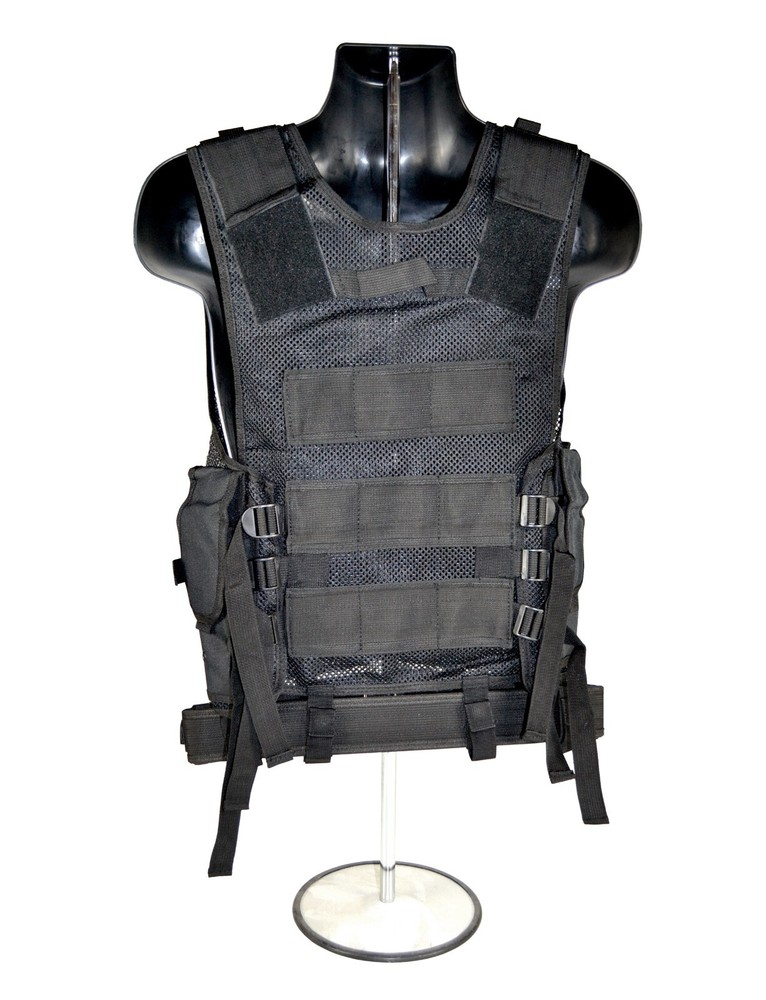 Tactical Multi Function Vest, Black