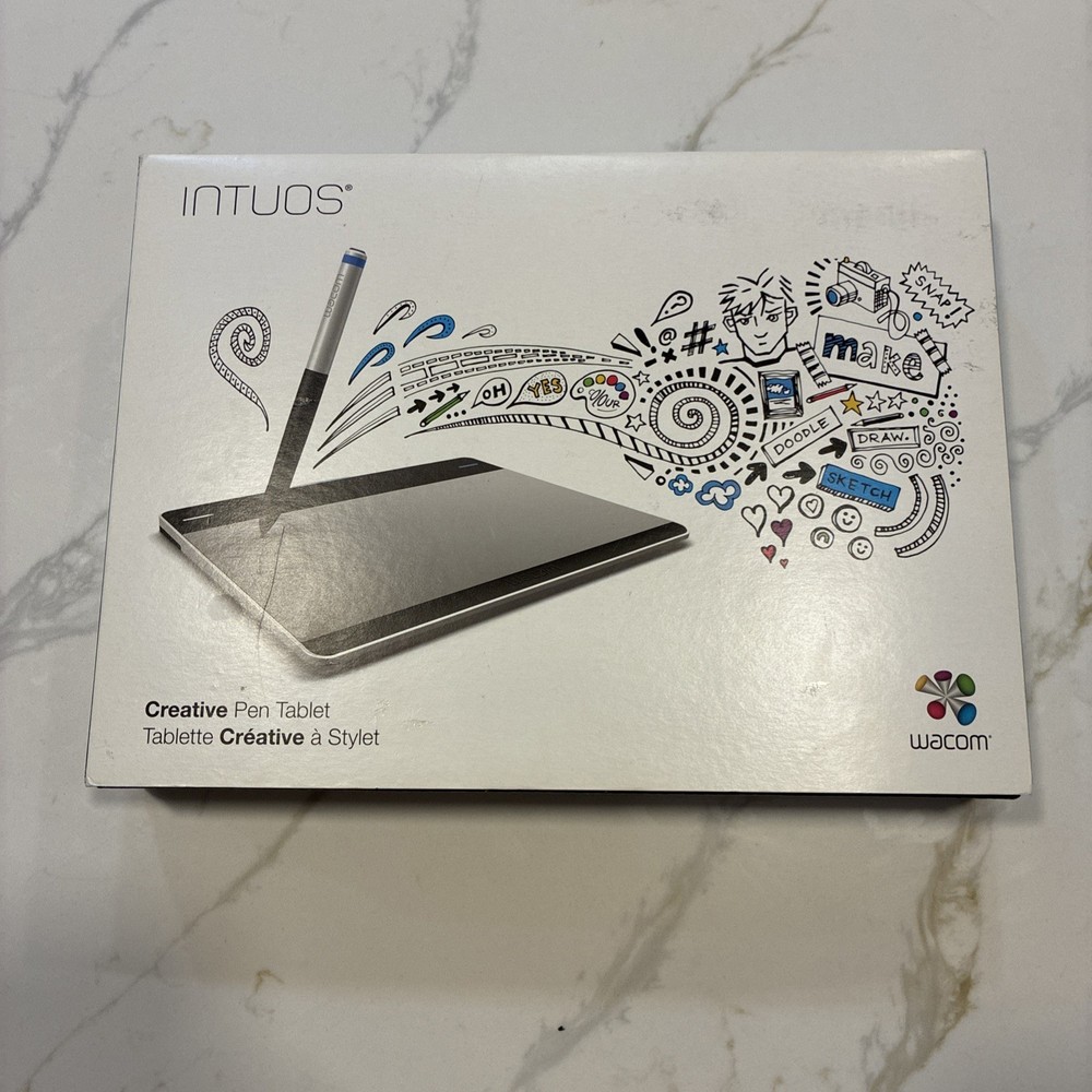 WACOM Intuos CTL-480 Small Creative Pen Tablet Cable Not Tested