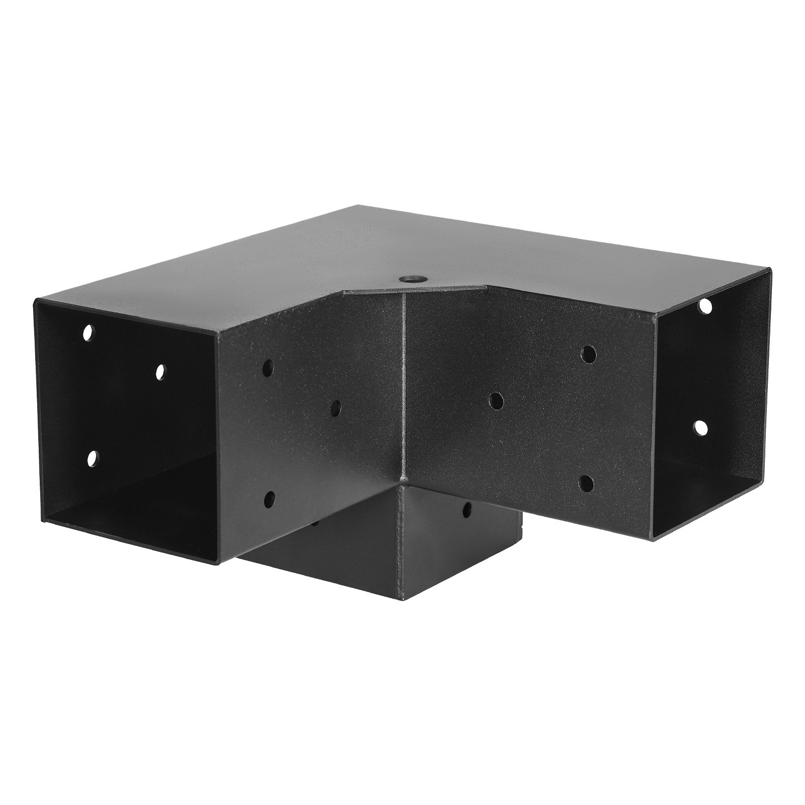 Uimoso 3.5x3.5 Inch 3-Way Corner Bracket Kit for Pergola Posts, Set of 4