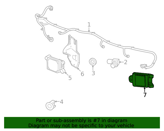 Genuine GM Sensor 86595849