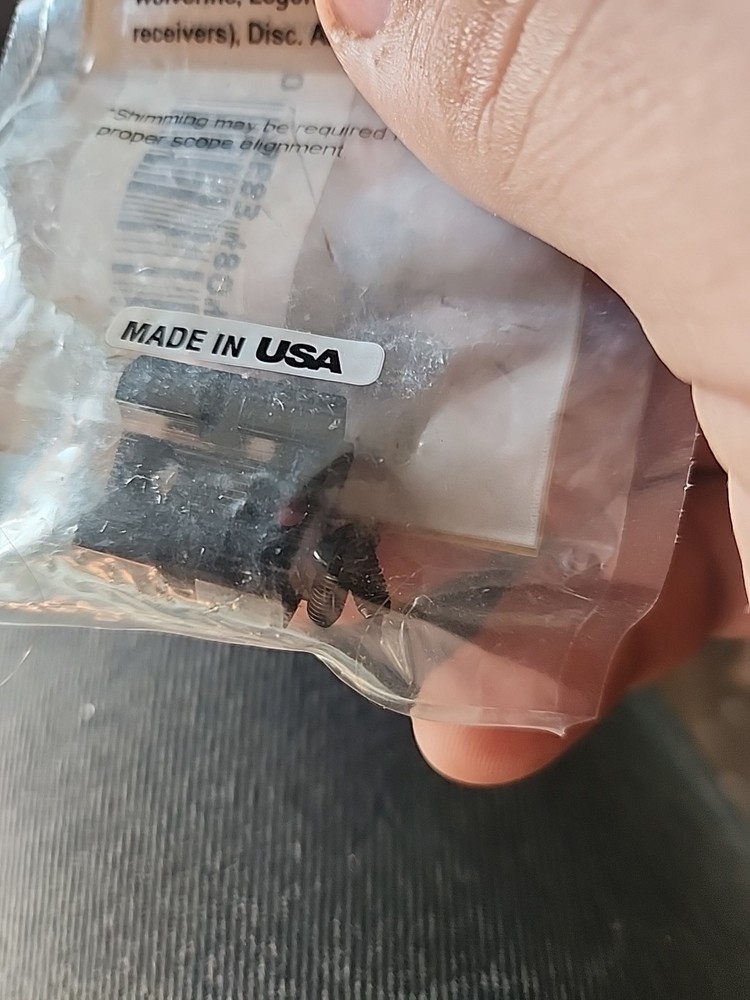 Weaver Scope Base 45 48045 Modern Muzzleloading LK-93, Wolverine, Legend