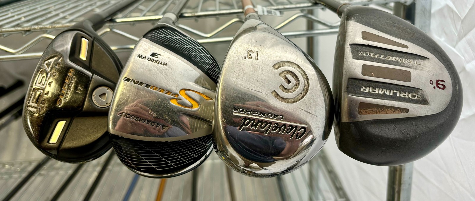 Wholesale Lot of 30 Golf Clubs - Assorted Drivers and Fairway Woods