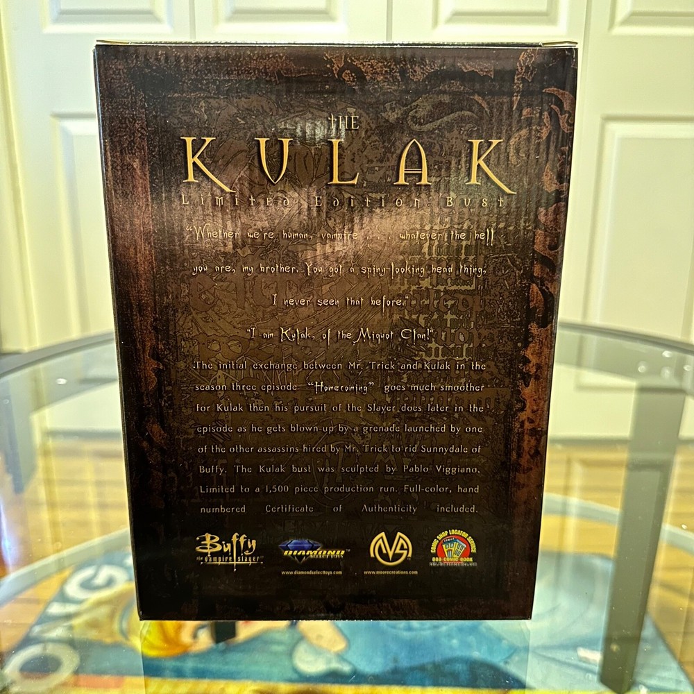 Buffy the Vampire Slayer Kulak Bust DAMAGED PLEASE READ