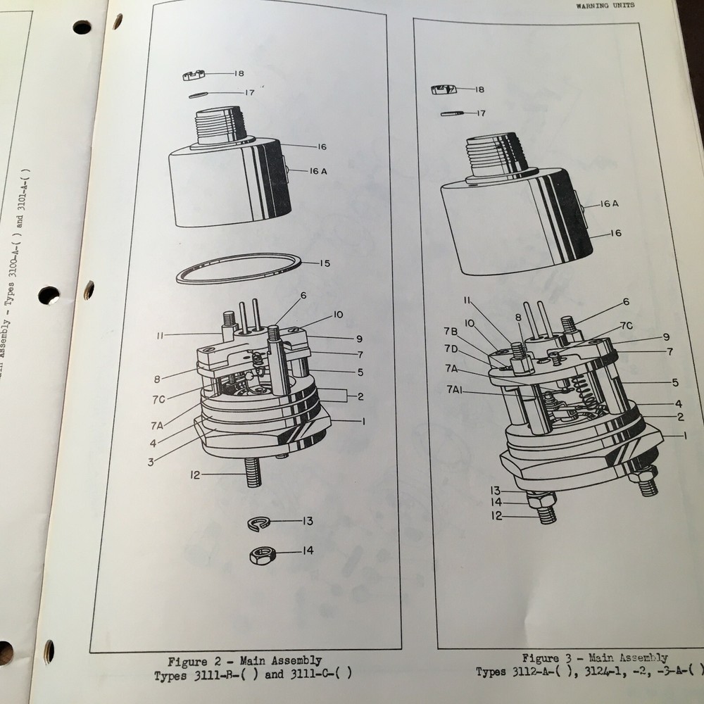 Eclipse-Pioneer Warning Units Parts Manual