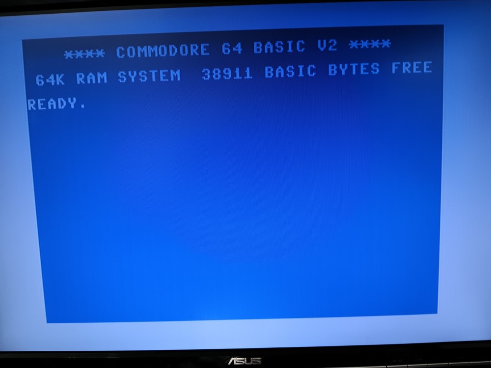 CLEANED, TESTED, WORKING, and RECAPPED NTSC Commodore 64.