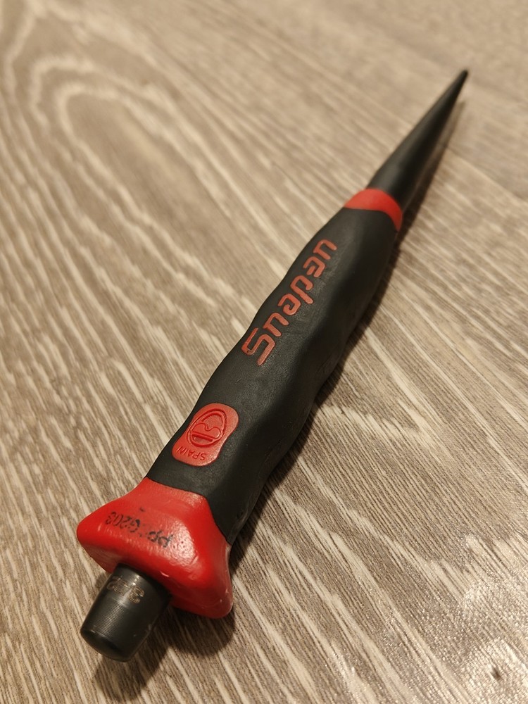 Snap On Tools 3/32 Starter Punch Soft Grip PPSG203 Red
