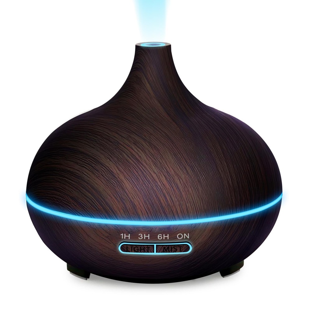 Diffusers for Essential Oils Large Room, 550ml Essential Oil Diffusers with R...