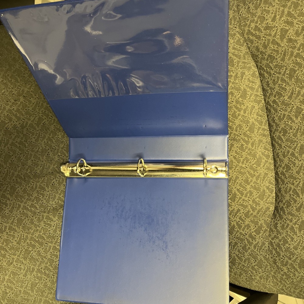 Feadship Holland blue three ring binder Rare