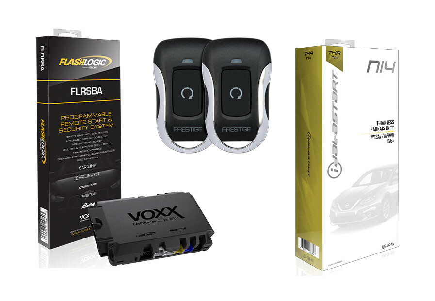 Flashlogic FLRSBA Remote Start Module 3X LOCK Start Selected NI4 Harness + PE1BZ