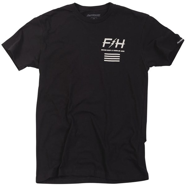 Fasthouse Flock Tee | Black | Sz S