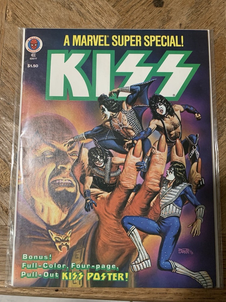 KISS Marvel Super Special # 5 Comic Book. 1978