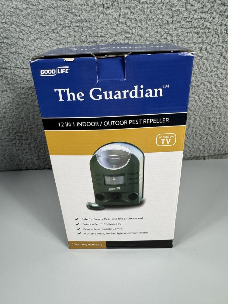 The Guardian Pest Control Electronic Rodent Repeller READ Missing Instructions