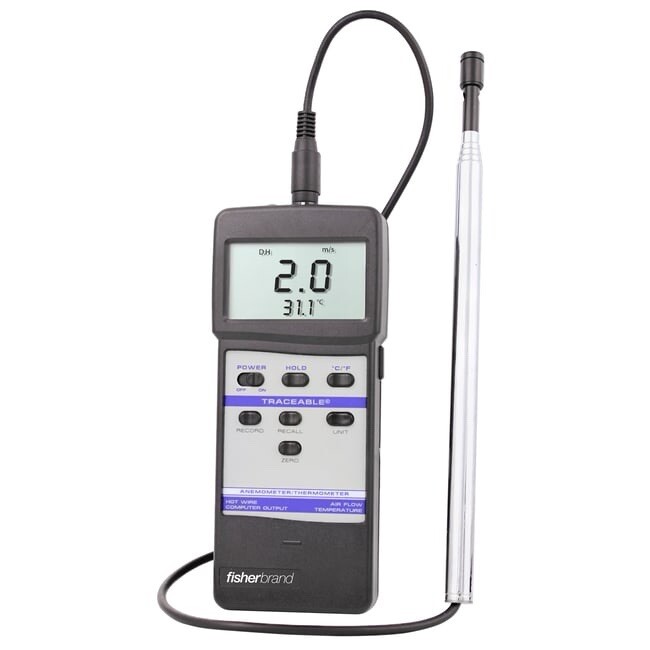 Fisher Scientific Anemometer / Thermometer