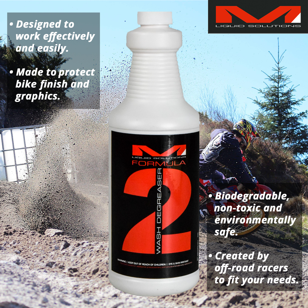 Matrix Liquid Solutions Formula 2 Biodegradable Wash Degreaser 32oz 8 Pack