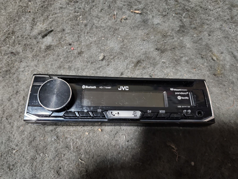 JVC KD-T700BT FACEPLATE ONLY TESTED