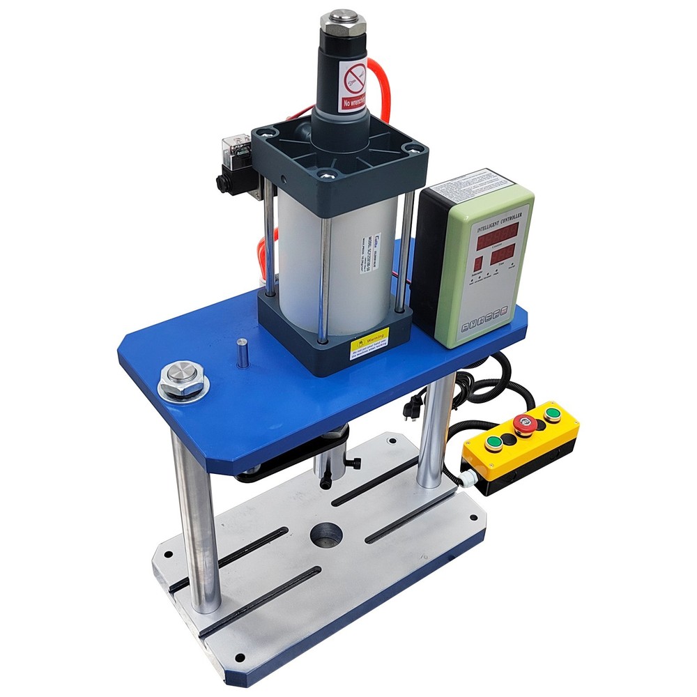 110V 1763lb/800kg Pneumatic Punch Press Machine with Controller Adjustable