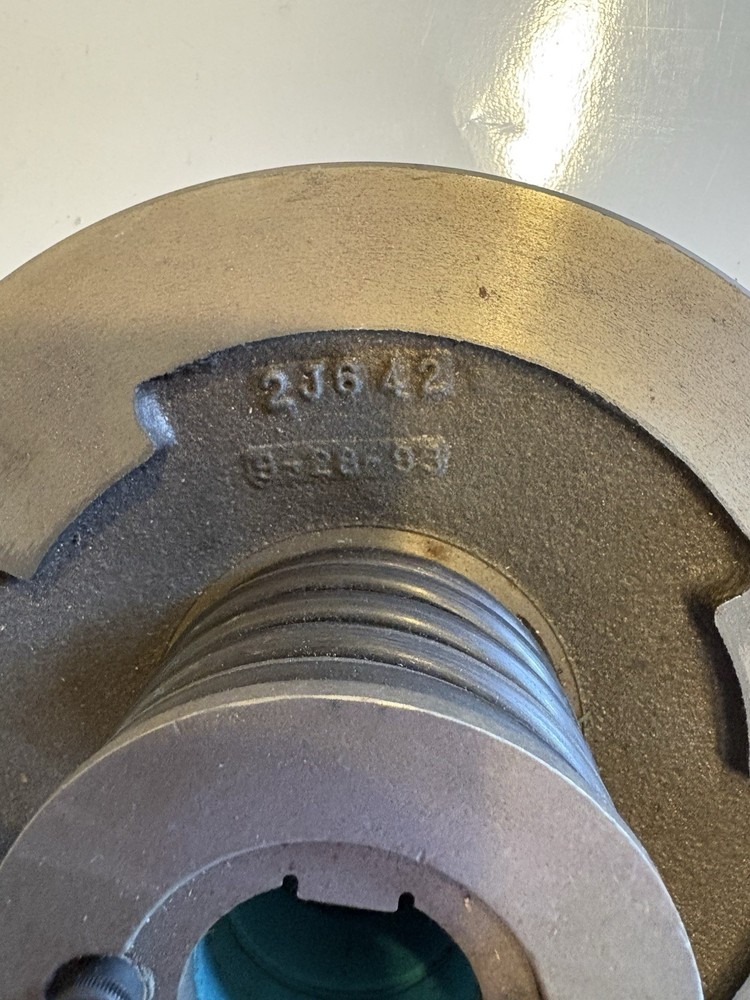 OEM 2J642 Variable pulley for 2HP Bridgeport milling machine