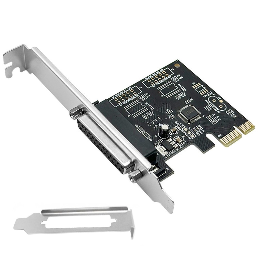 PCIe to DB25 Parallel Port Adapter Card for Windows Server 2003, for Linux