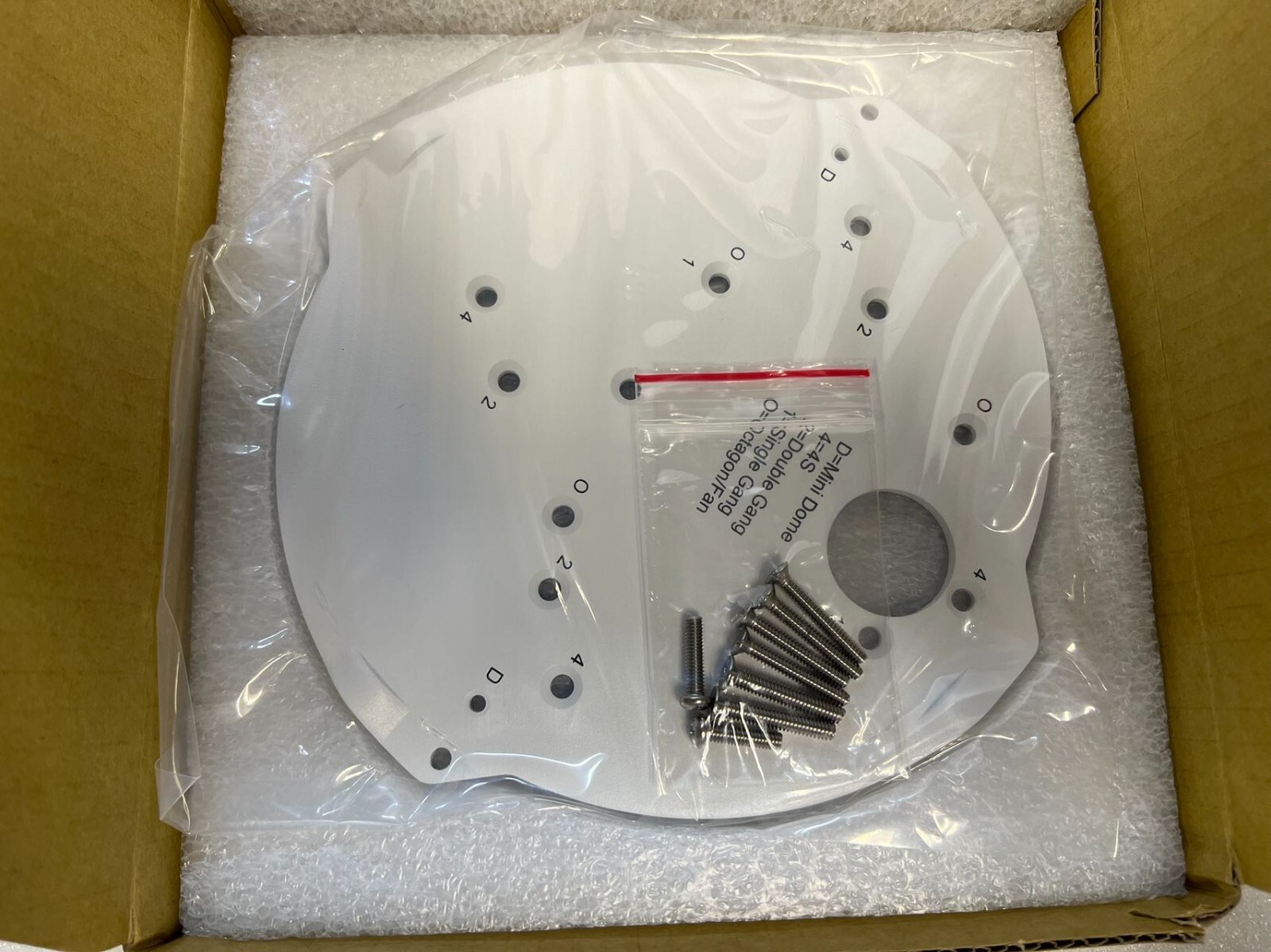 PELCO 10HA00B0300X1 IME3EBAP-E ELECTRICAL ADAPTOR PLATE SATIX ENHANCED 3 SERIES