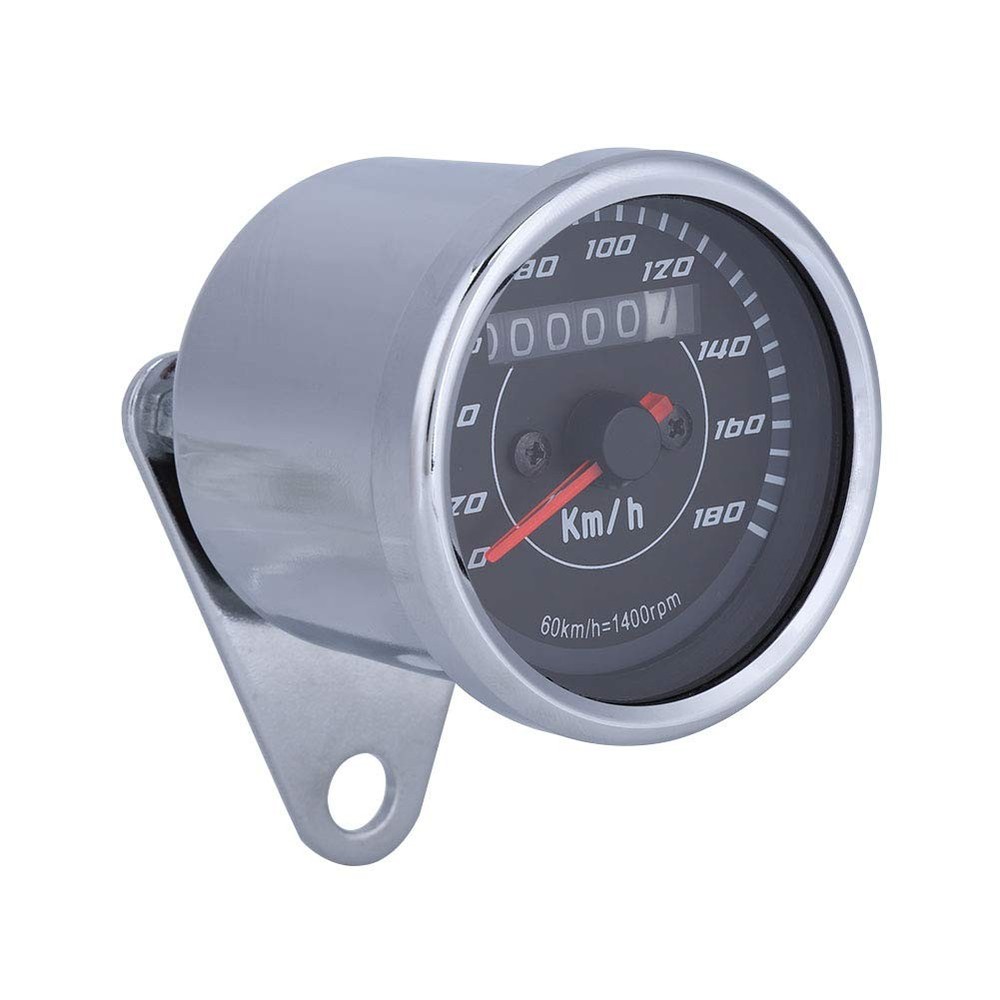 Odometer Speedometer Indicators Universal Double Color LED Light Speedometer...