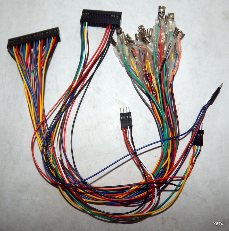 Mini-PCA Opti 4.8mm Switch Connectors Harness