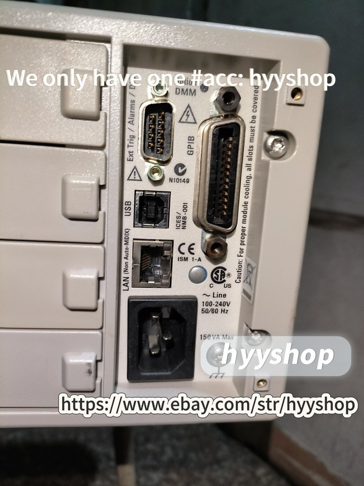 1 PCS Agilent 34980A multifunction switch data acquisition device/hyy