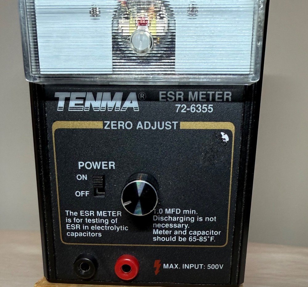 Tenma 72-6355 Electrolytic Capacitor ESR Meter