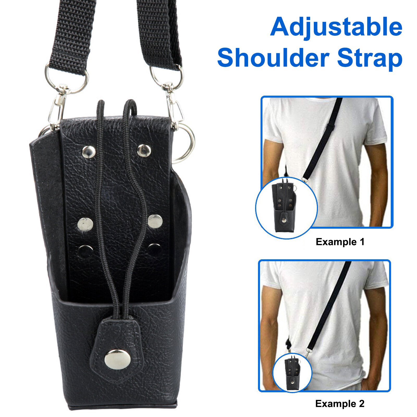 Leather Swivel Holster Case NNTN4115A For Motorola XTS5000 XTS1500 XTS2500 Radio