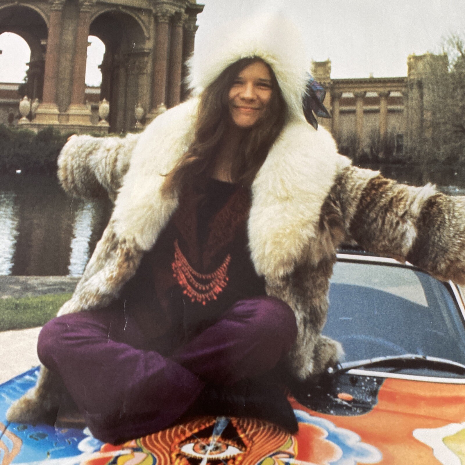 Vintage Janis Joplin Rock Legend Poster Sony 1995 Collectible