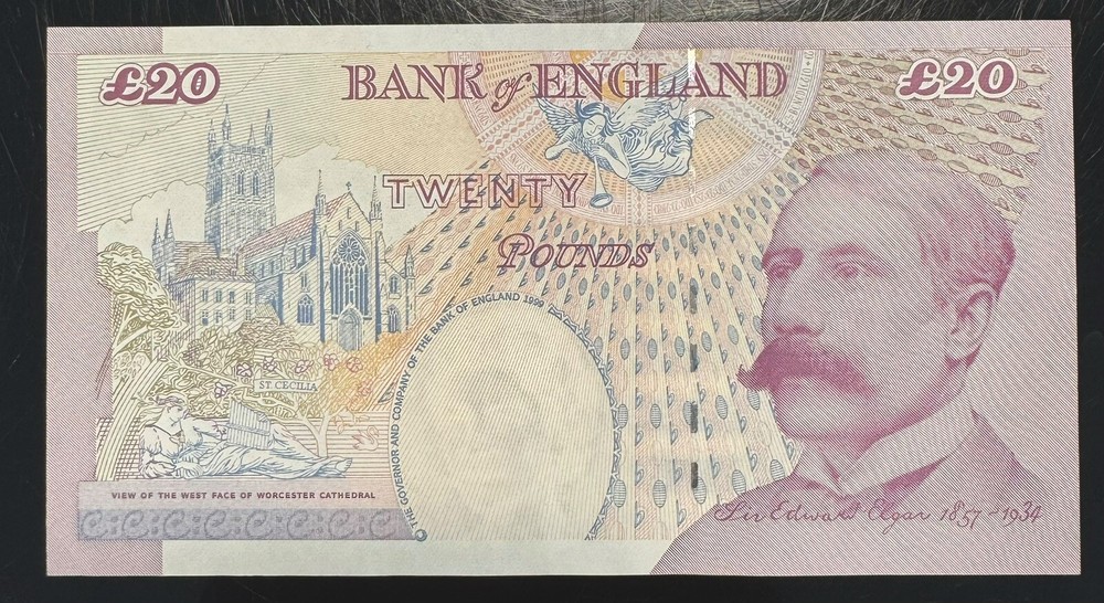 Old Twenty £20 Pound Note Uncirculated