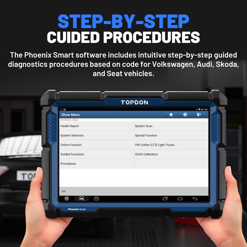 TOPDON Phoenix Smart Key FOB Programming Tool Bidirectional Key Coding 41+ Reset