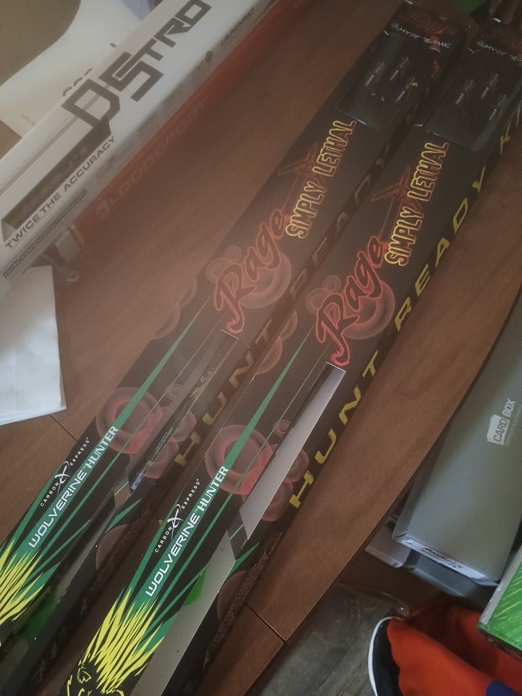 2 Pcs Lot Rage Wolverine Hunter Hunt Ready Kit