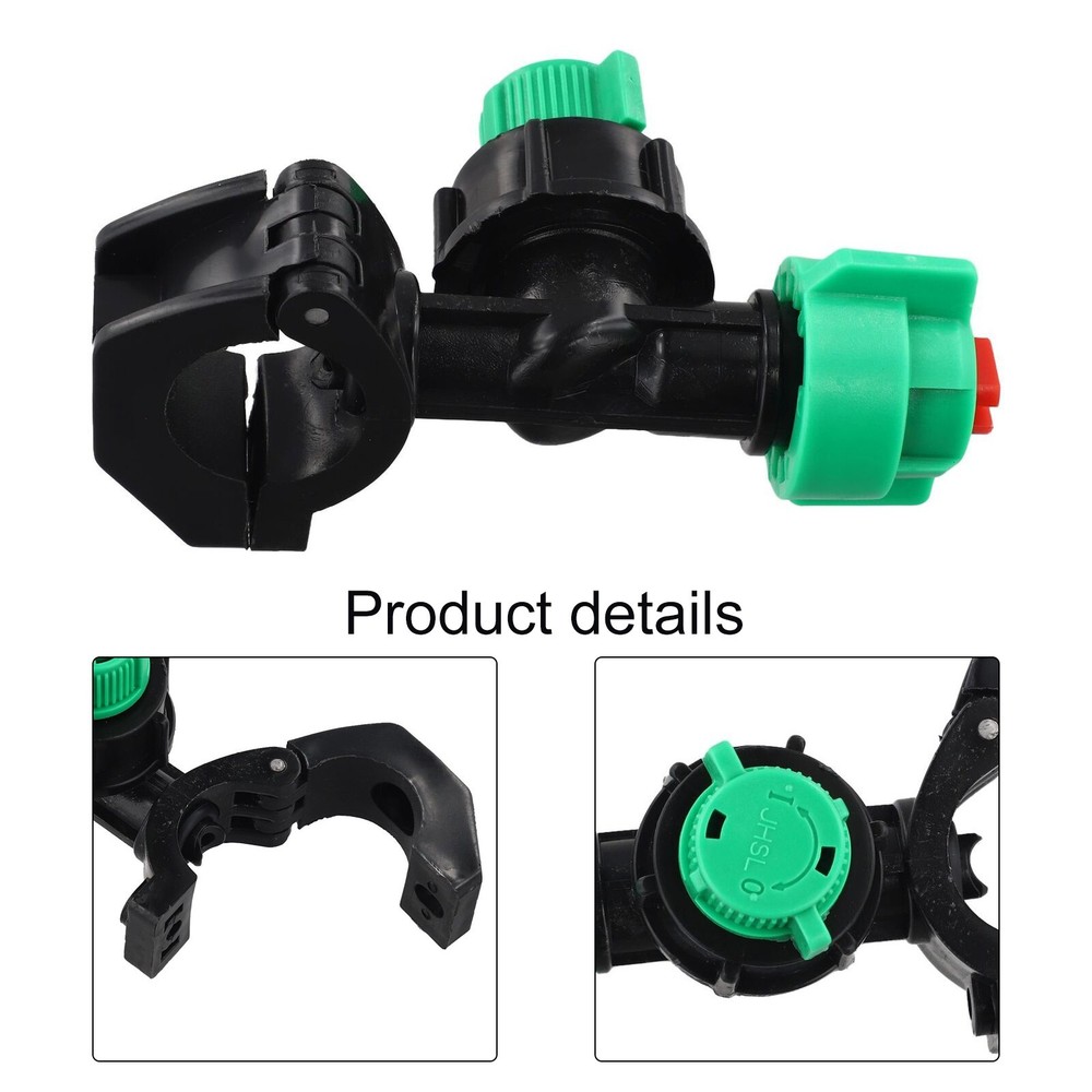 Complete Watering Solution Anti Drip Pipe Clamp with Convenient Flow Control