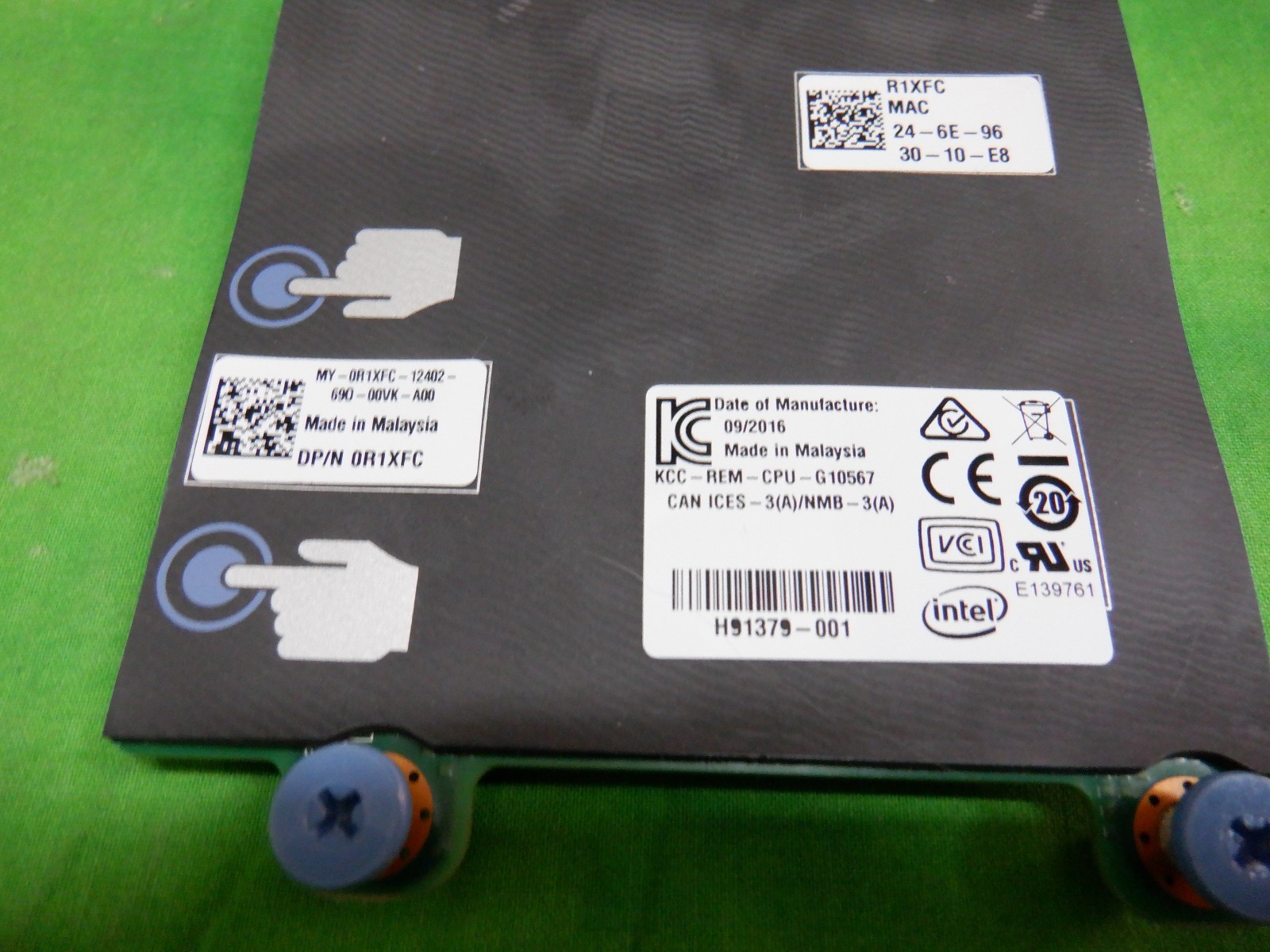 Dell R1XFC 0R1XFC Quad Port Gig R620, R630, R720, R720xd, R730 R820 LOT OF 10