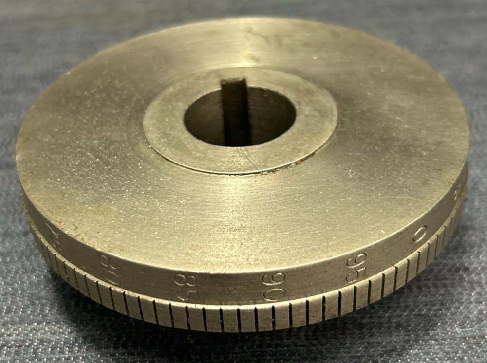 H & B SCALE DIAL 0-95°