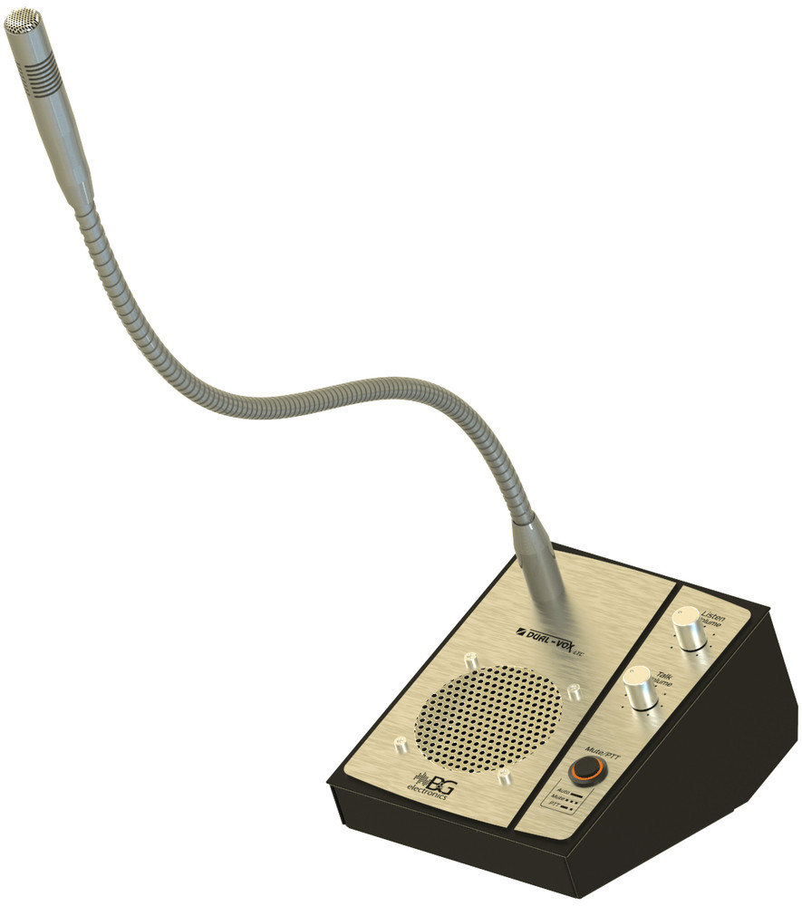 B&G ELECTRONICS MODEL LTC-06 DUAL-WAY WINDOW COUNTER INTERCOM SYSTEM