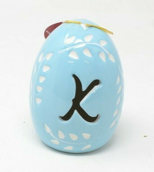Easter Light Up Monogram Egg Letter "K"