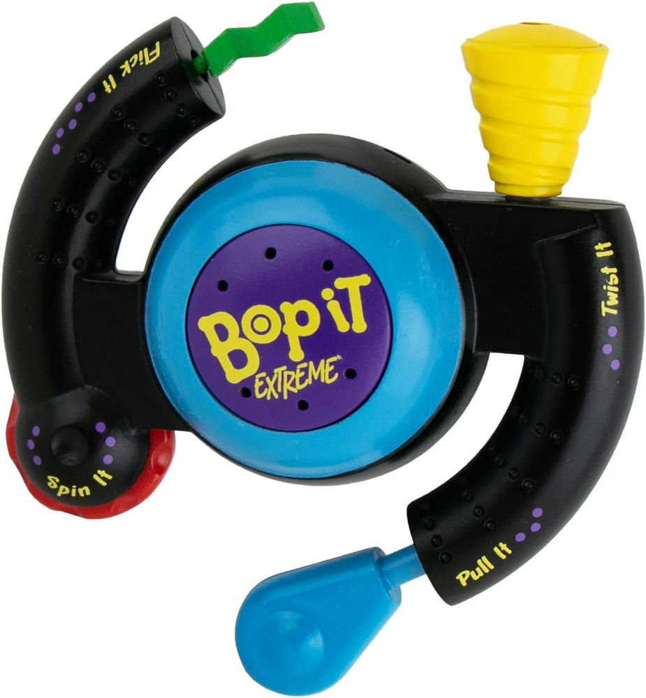 Compact Bop It Extreme  4 1 Pc.  Fully Functional Palm-Sized Electronic....