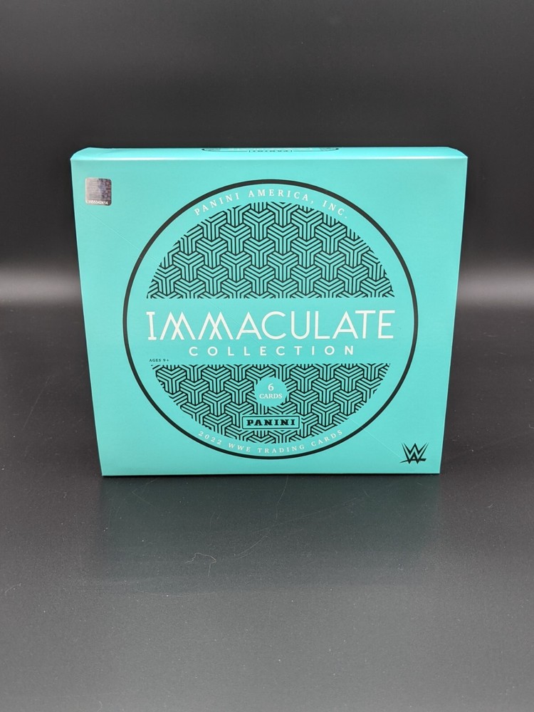 EMPTY 2022 WWE IMMACULATE TIN WITH PADDING AND SLEEVE